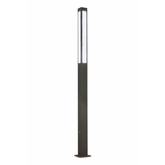 Cartago Dark Gri Pole Lamp 3 X T5 28W 1