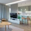 Modern Glass Flared E27