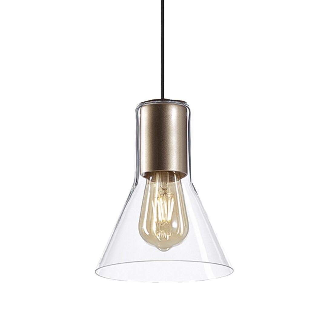 Modern Glass Flared E27 (Large) Modern Glass Flared E27