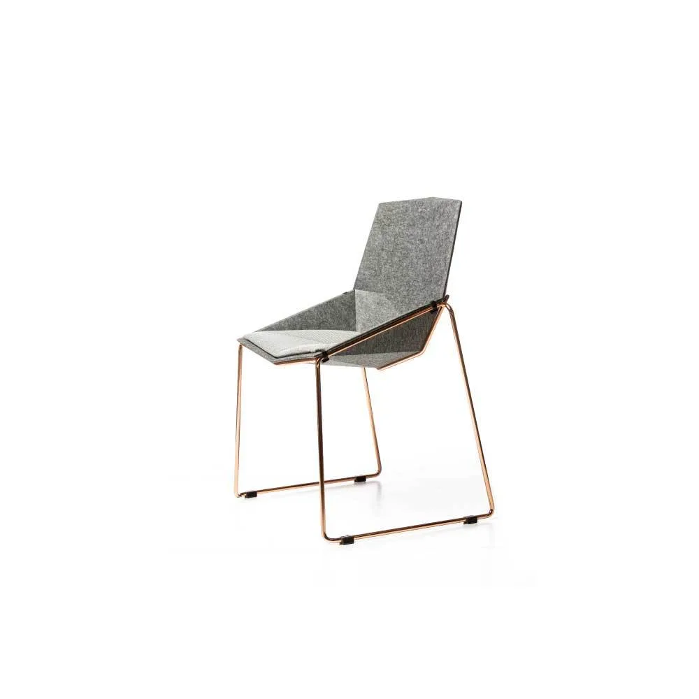 Nico Less Rose Gold - Scaun