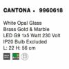 Cantona - Lampa masa 16