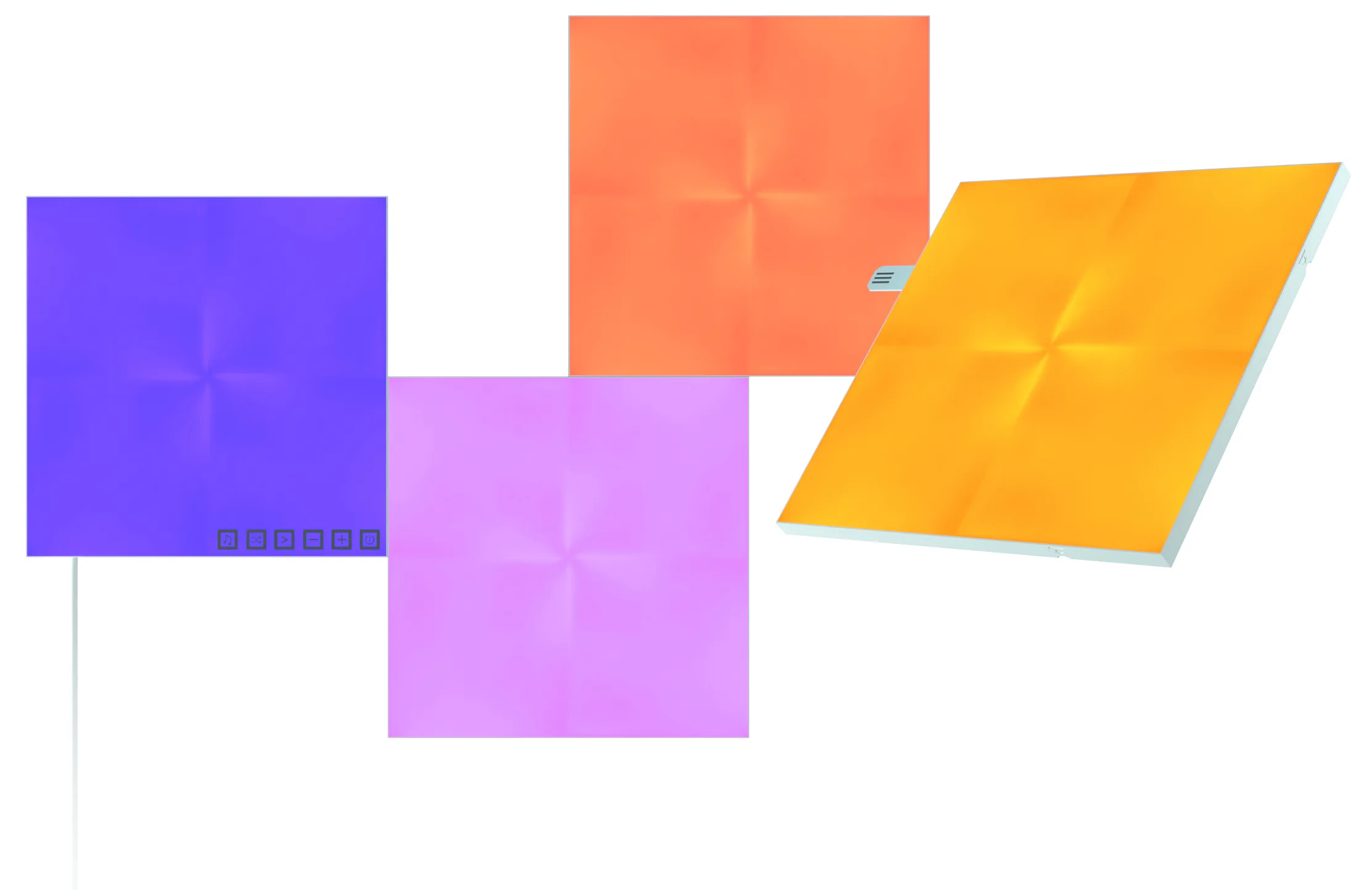 Nanoleaf Canvas - Set de pornire cu 4 panouri