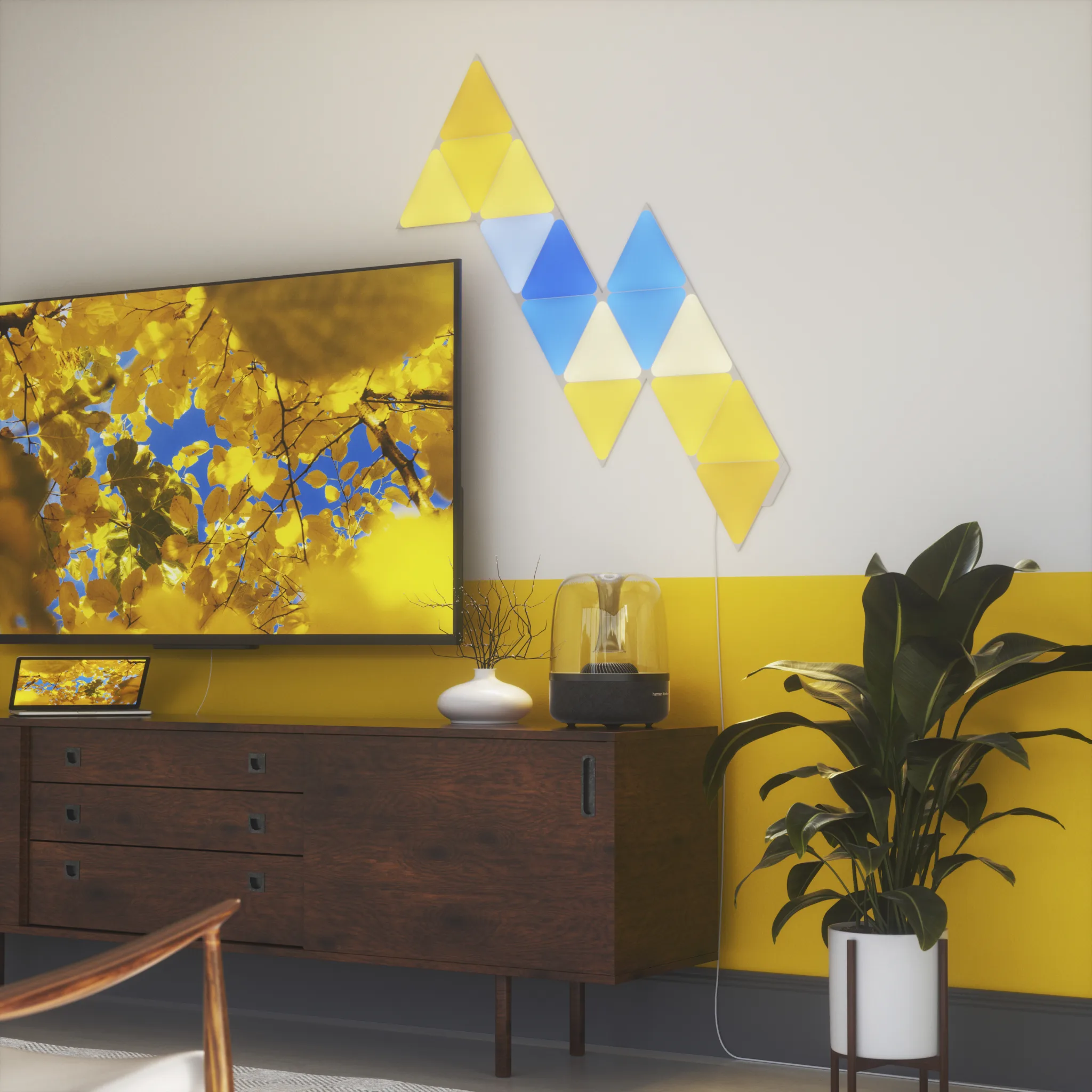 Nanoleaf Shapes Triangle - Starter kit 15 buc