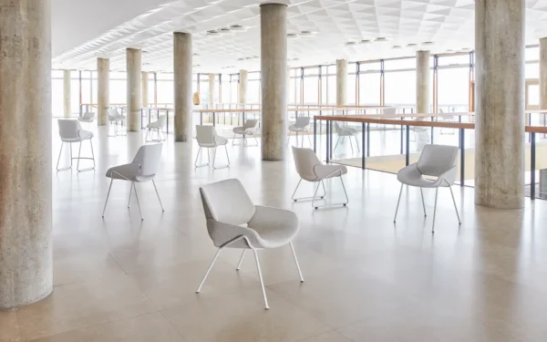 Scaun bar Monk with backrest