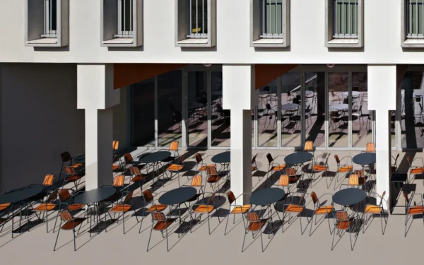 Masa dining Strain outdoor