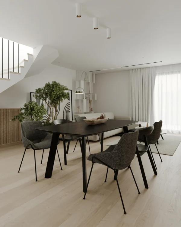 Scaun bar Monk with backrest