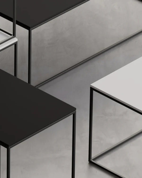 Masuta cafea Frameless low