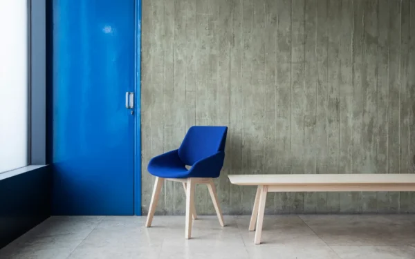 Scaun bar Monk with backrest