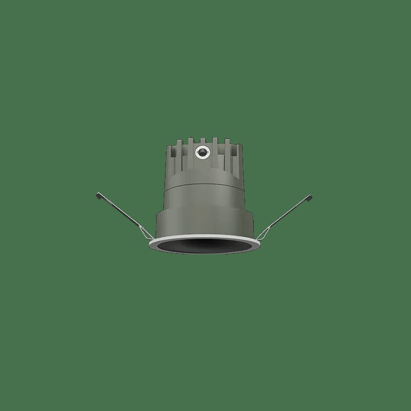 gkjhoha0ezm72enjeoat Spot incastrat Ray 75, 12W, 3000K, CRI>90, optica 36 grade, On/off, Rama Neagra, diametru 75mm.