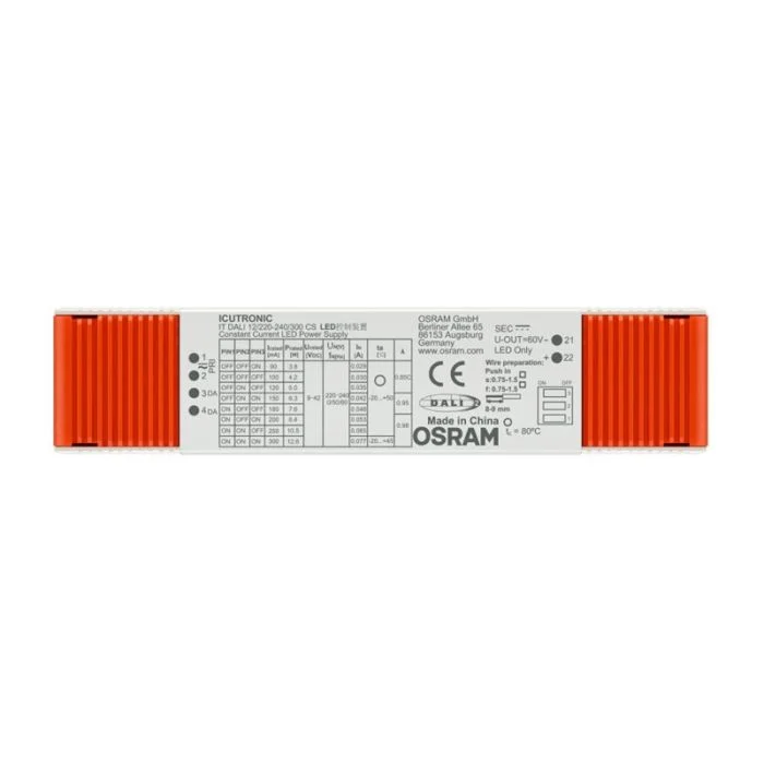 Driver LED OSRAM cu capete portocalii