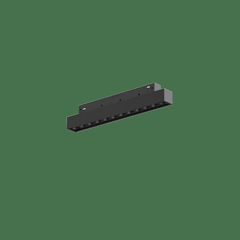 Modul sina Ax Dot 44, 24W, CCT selectabil (dip switch 3000K/4000K/5000K), CRI>90, optica tip grila 55 grade, DALI, Negru, 440mm.