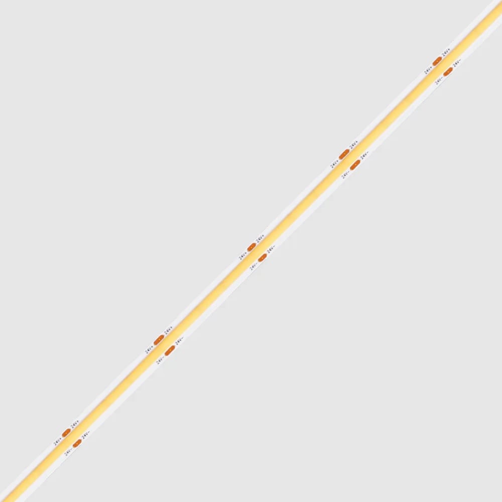 Banda LED COB, 9.6W/m, 3000K, CRI>90, 24V, 5000x8mm.