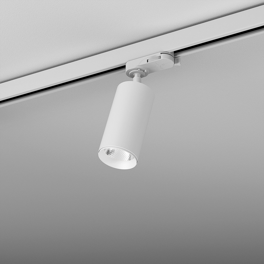 16362-m930-ww-00-13 AQForm PET midi LED M930 50° pe șină alb