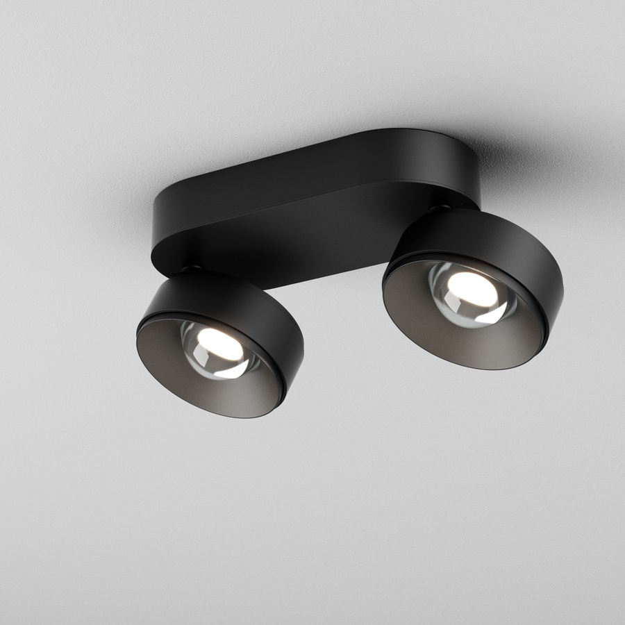 16526-l930-w3-00-12 AQForm QRLED next E x2 L930 52° spot negru
