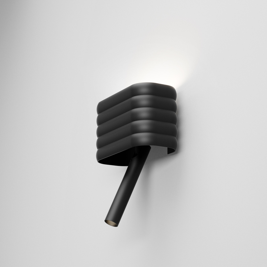 AQForm RIBBY up&task 19 LED M930 de perete negru