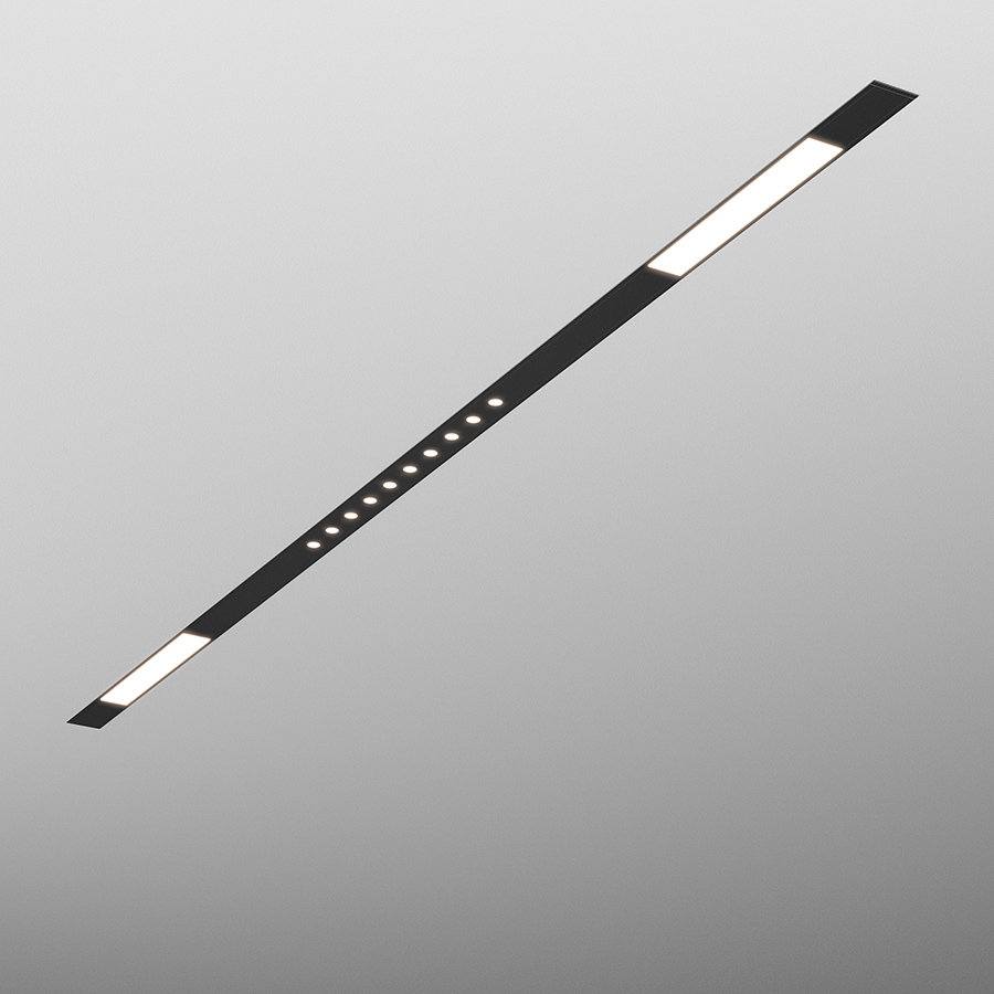 30229-m930-w3-00-12 AQForm MIXLINE 192 INV LED M930 54° încastrat negru