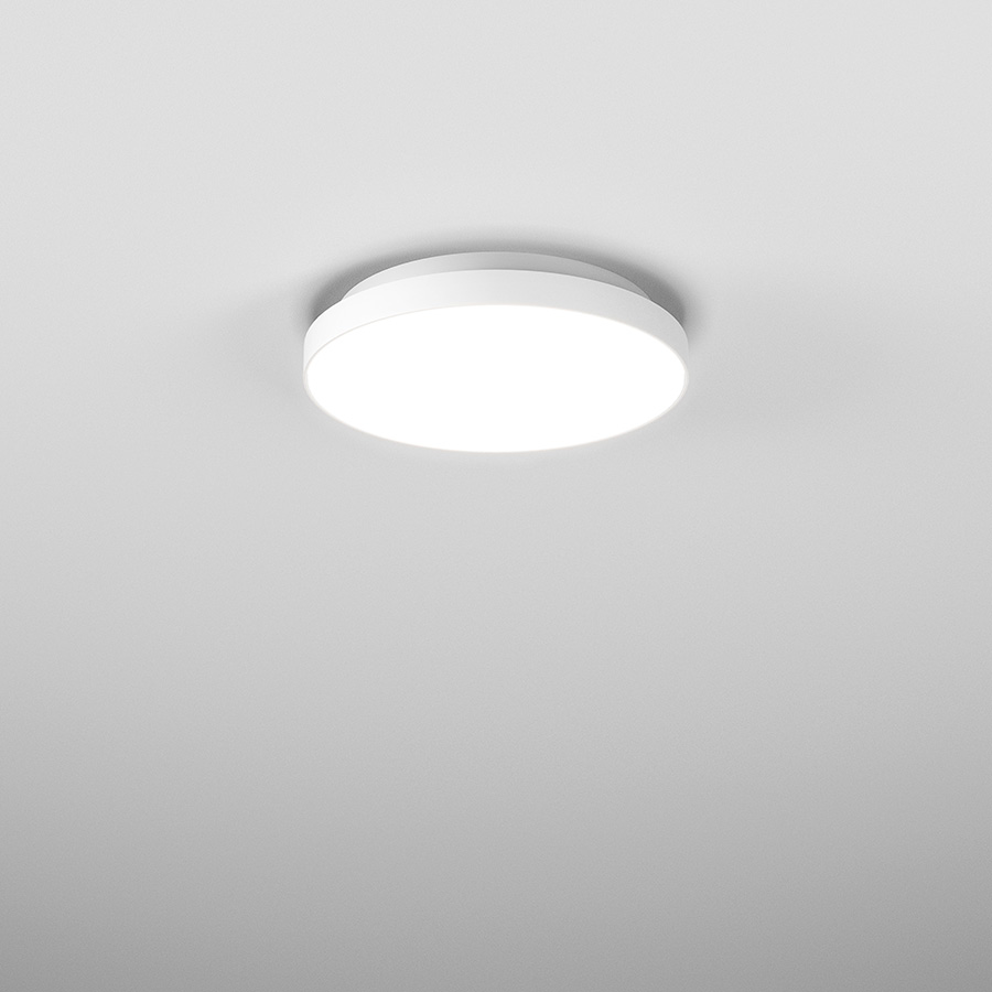 47019-m930-d9-00-13 AQForm BLOS rotund distance LED etanș M930 aplicat alb