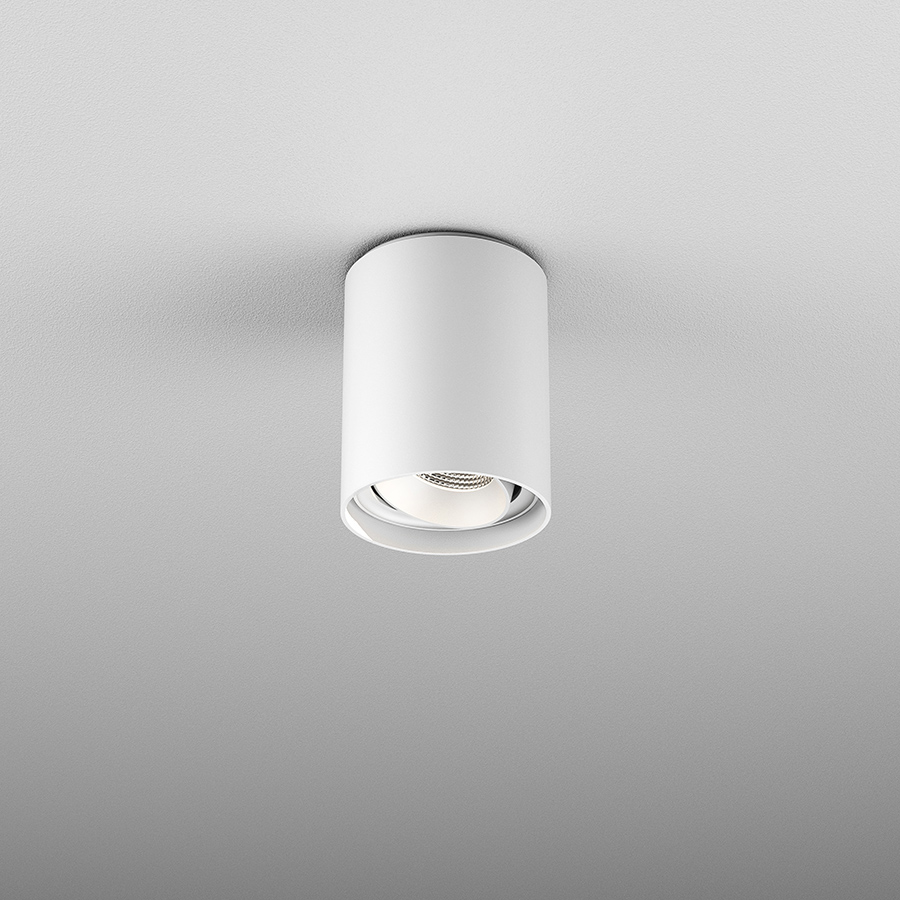 47037-m930-ww-ph-13 AQForm VYRO x1 rotund orientabil LED M930 59° Phase-Control aplicat alb