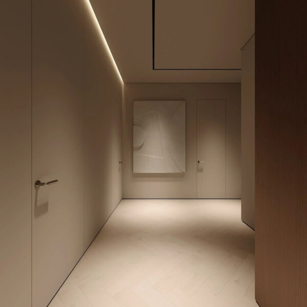 profil led scafa shadow gap negru Profil LED Scafa Shadow Gap Negru – Difuzor Opal Inclus
