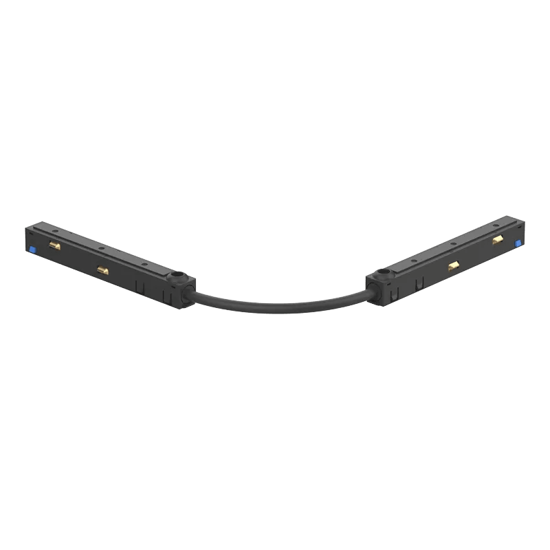 Conexiune flexibila MT20 90 grade, cablu 10cm, Negru.