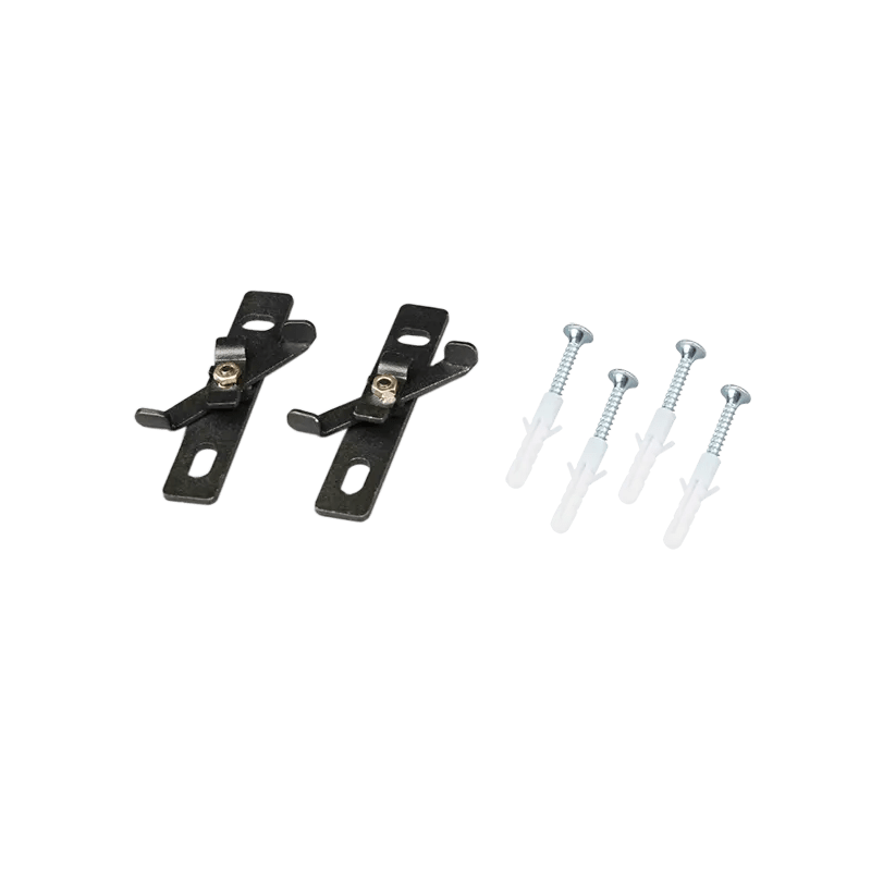 Clips montaj aplicat MT20, Negru, set 2 buc.